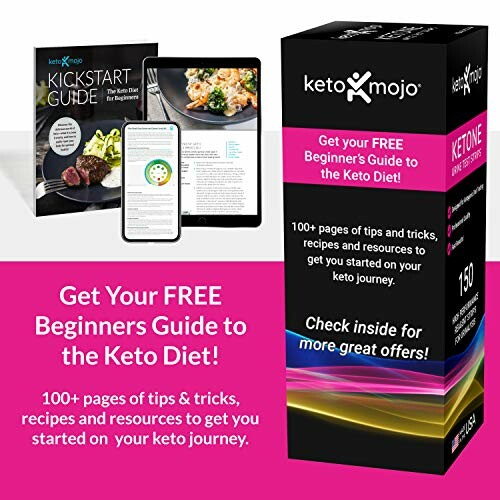 Keto diet beginner's guide with book, tablet, and test kit.